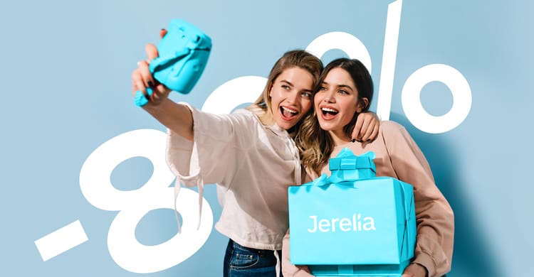 Приведи друга, та обирай улюблений продукт Jerelia із знижкою -80%