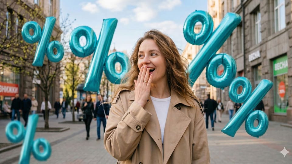 Вихідні мрії: купуй більше — плати менше (доставка безкоштовно!)